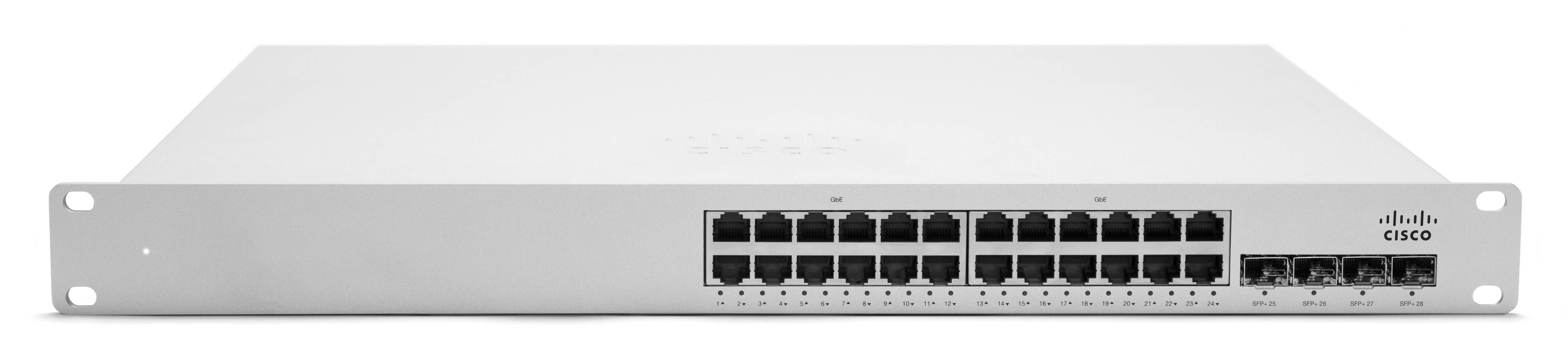 Rca Informatique - image du produit : MERAKI MS350-24P-HW L3 STCK CLD-MNGD 24XGIGE 370W POE SWITCH