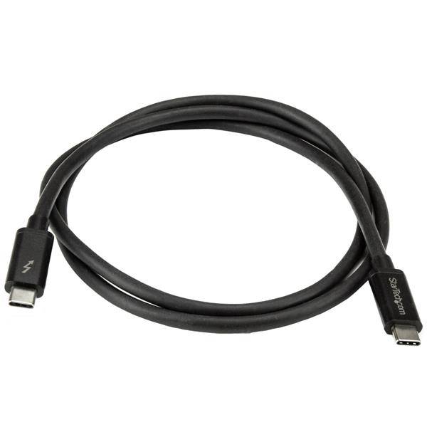 Rca Informatique - image du produit : CABLE THUNDERBOLT 3 (20 GB/S) USB-C DE 1 M - M/M