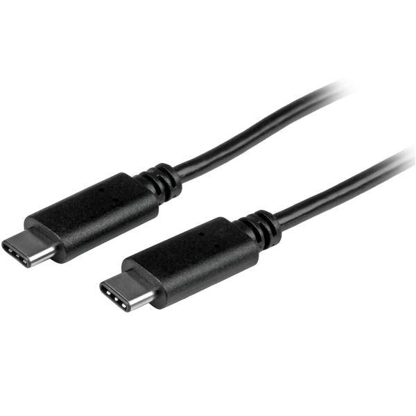 Rca Informatique - image du produit : CBLE USB 2.0 USB-C VERS USB-C DE 1 M - M/M - NOIR