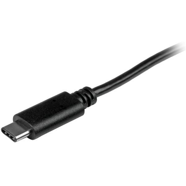 Rca Informatique - image du produit : CBLE USB 2.0 USB-C VERS USB-C DE 1 M - M/M - NOIR