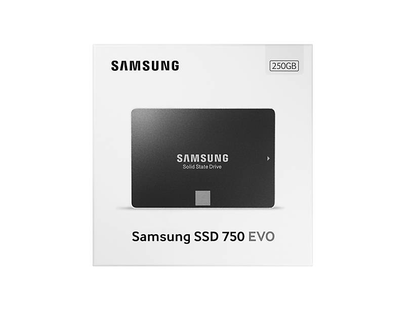 Rca Informatique - image du produit : SSD 750 EVO 250GB SATAIII DISPO W7