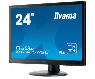 Rca Informatique - image du produit : 24.1IN LED 1920X1200 16:10 4MS XB2485WSU-B3 1000:1 VGA/DVID/DP  IN