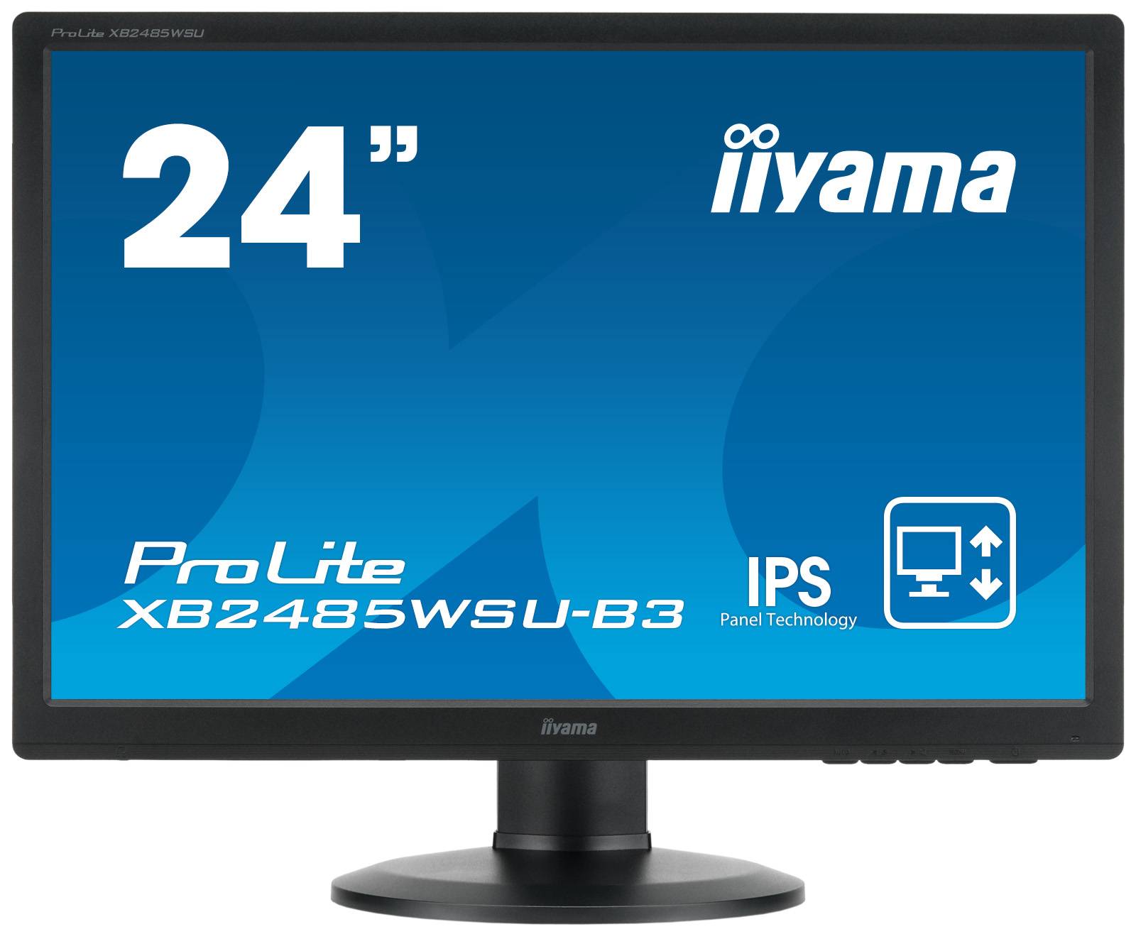 Rca Informatique - Image du produit : 24.1IN LED 1920X1200 16:10 4MS XB2485WSU-B3 1000:1 VGA/DVID/DP  IN