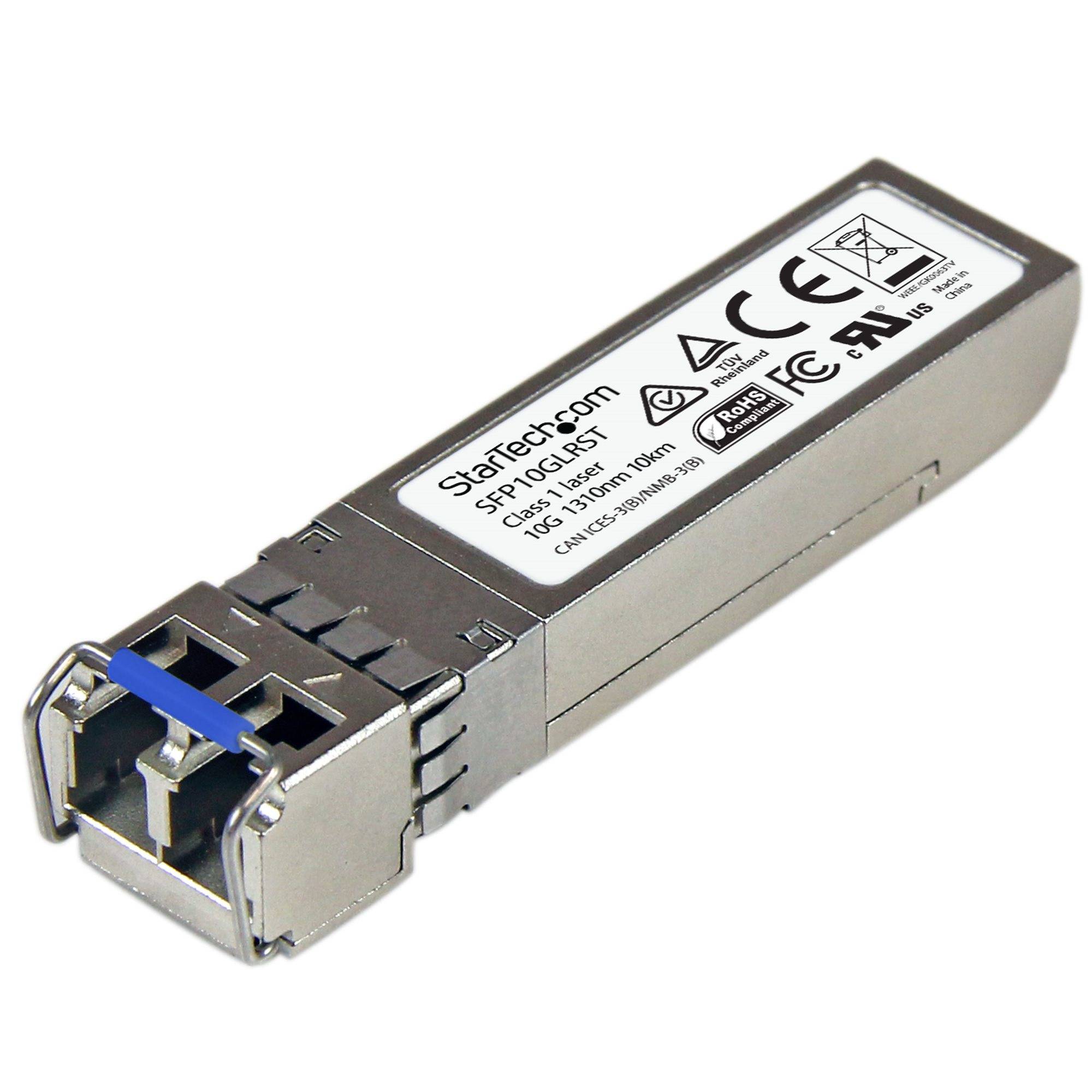 Rca Informatique - Image du produit : SFP+ A FIBRE OPTIQUE 10 GB - SM LC - COMPATIBLE CISCO SFP-10G-LR IN