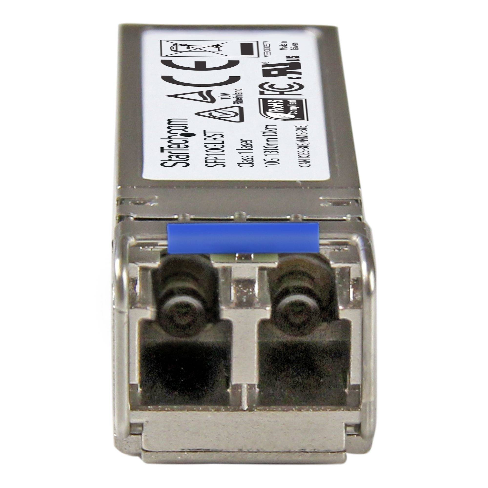 Rca Informatique - image du produit : SFP+ A FIBRE OPTIQUE 10 GB - SM LC - COMPATIBLE CISCO SFP-10G-LR IN