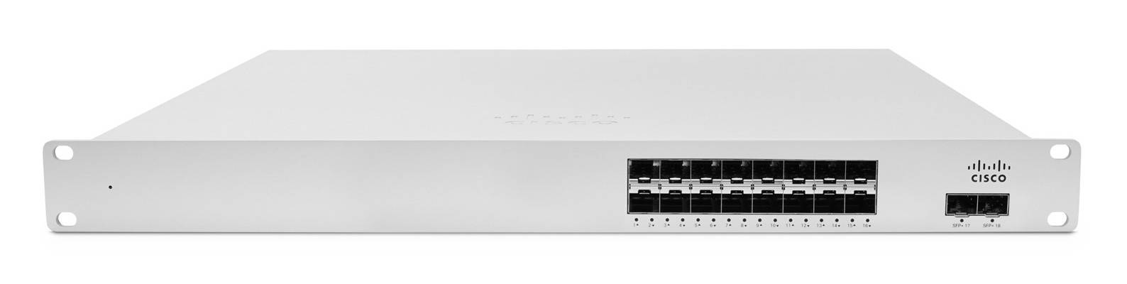 Rca Informatique - image du produit : MERAKI MS410-16 CLD-MNGD 16X GIGE SFP SWITCH