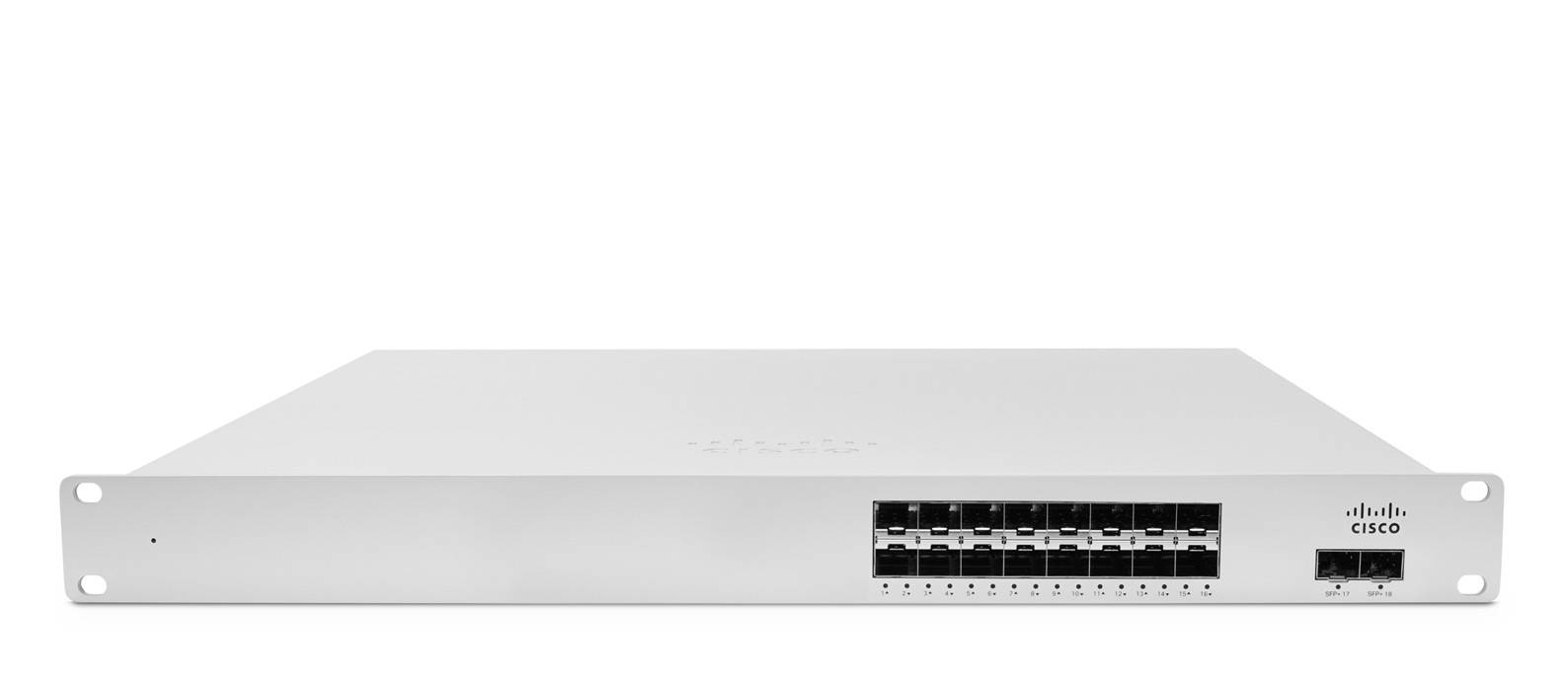 Rca Informatique - Image du produit : MERAKI MS410-16 CLD-MNGD 16X GIGE SFP SWITCH