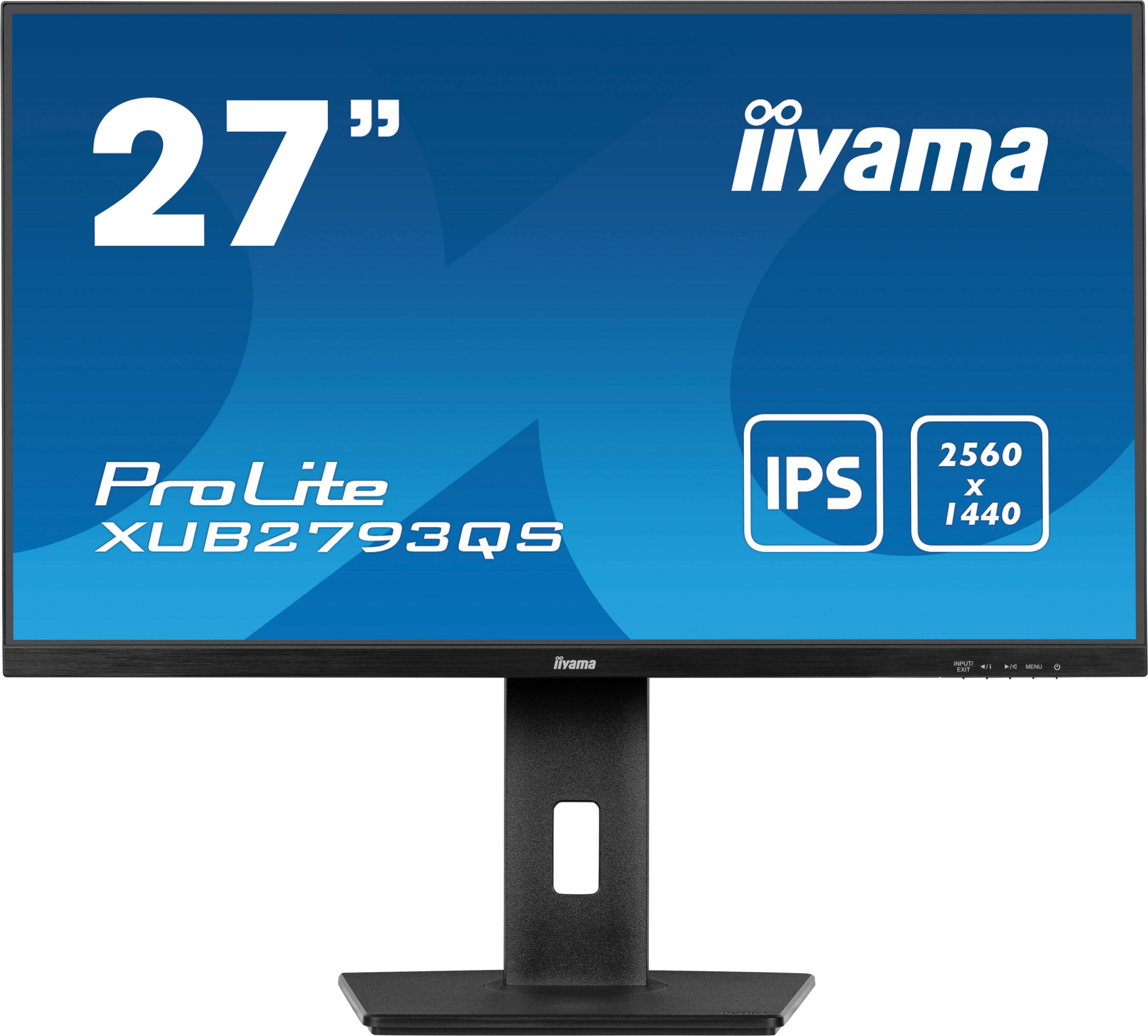 Rca Informatique - Image du produit : 27IN ULTRA INCE IPS PANEL 2560X1440 100HZ 1MS 250CD/M2 130