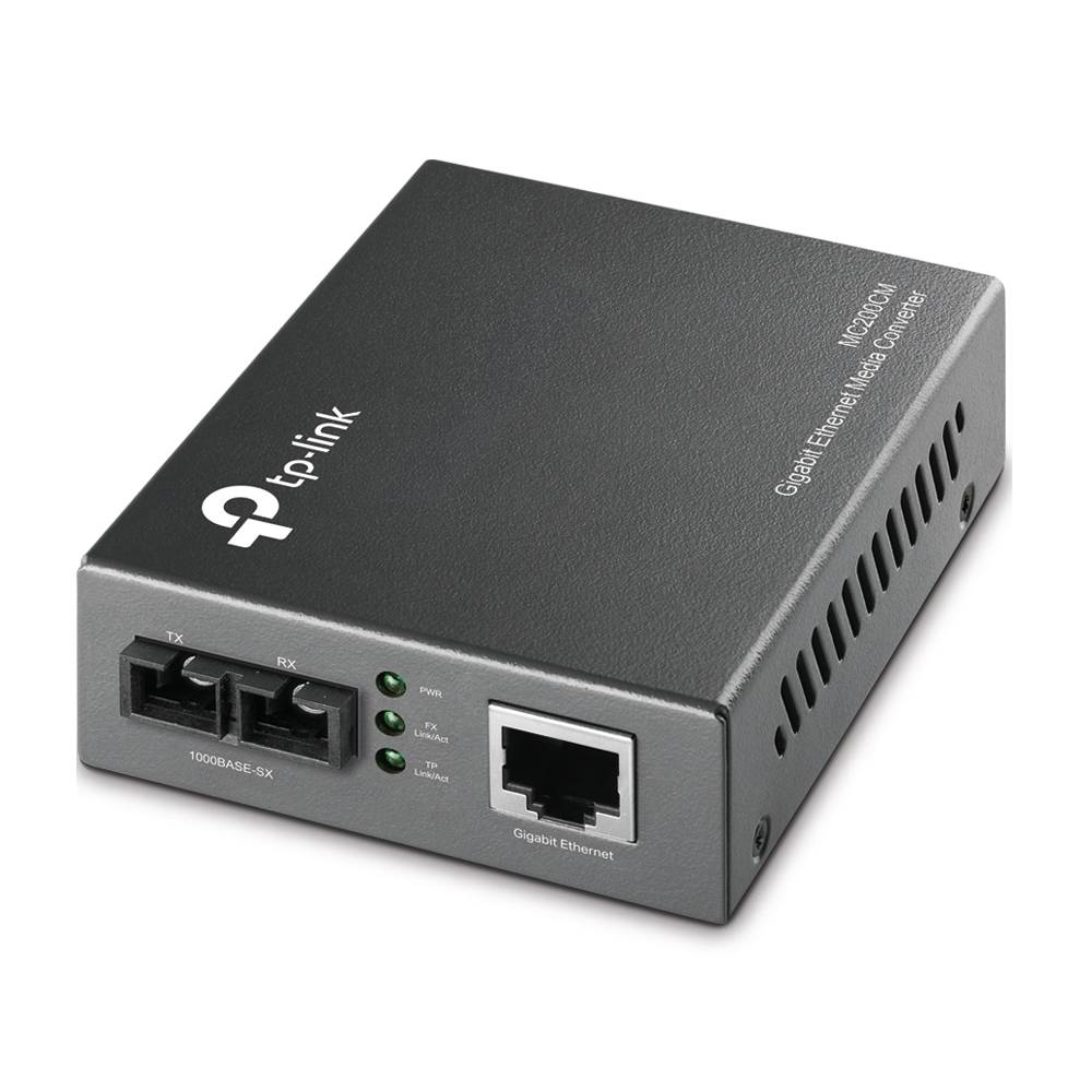 Rca Informatique - image du produit : MC200CM GIGABIT FIBER CONVERTER EN