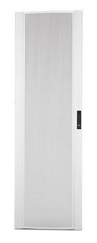 Rca Informatique - image du produit : NETSHELTER SX 48U 600MM WIDE PERFORATED CURVED DOOR WHITE