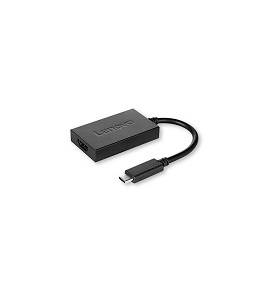 Rca Informatique - Image du produit : USB TO HDMI PLUS POWER ADAPTER F/X1 TAB/ THINKPAD 13