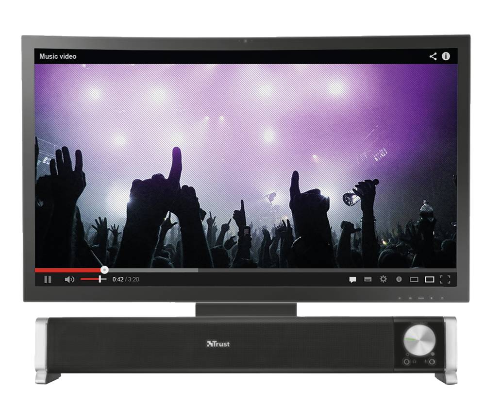 Rca Informatique - image du produit : ASTO SOUND BAR PC SPEAKER BQ 12