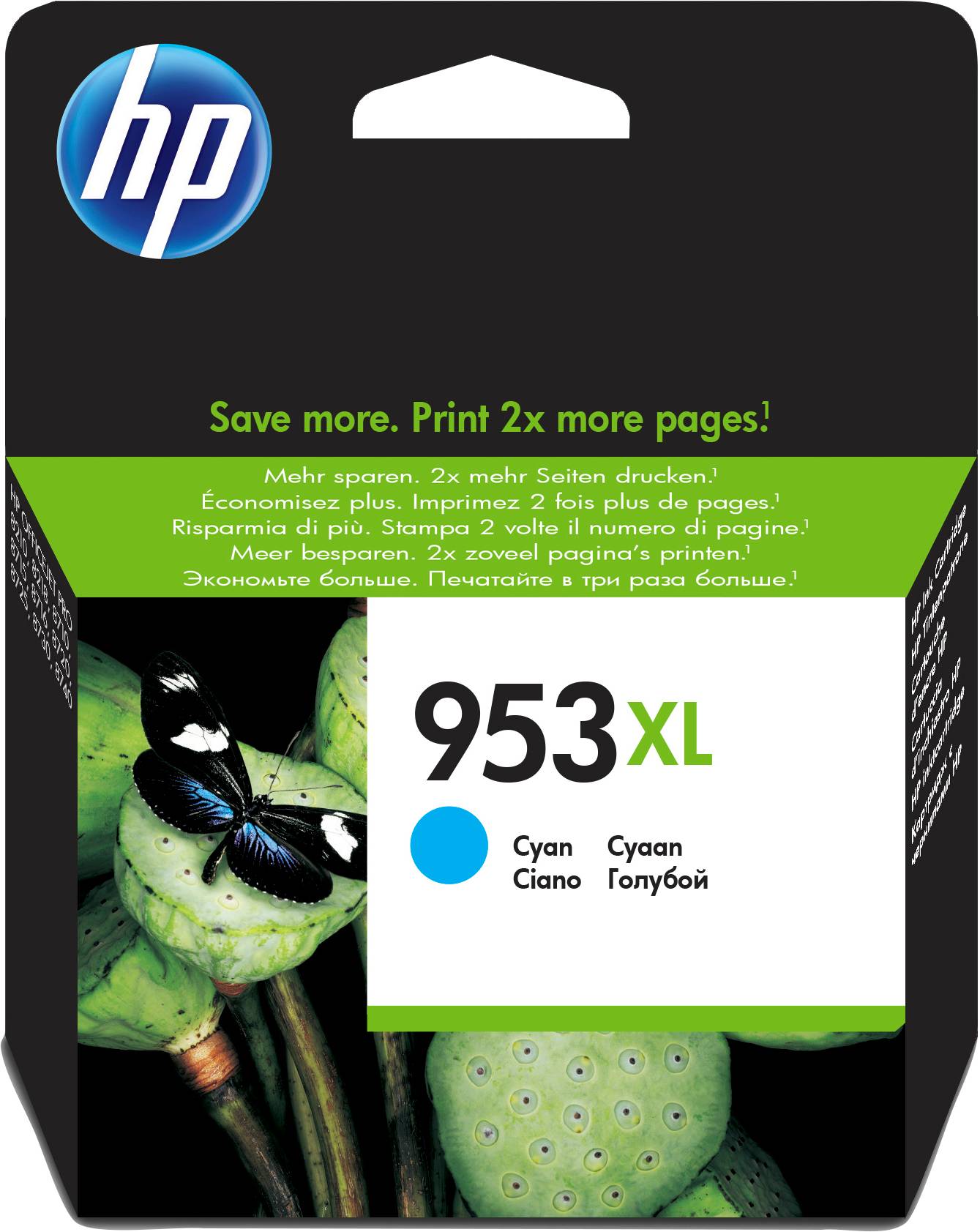 Rca Informatique - image du produit : INK CARTRIDGE NO 953XL CYAN DE/FR/BE/NL/UK/IT/SE