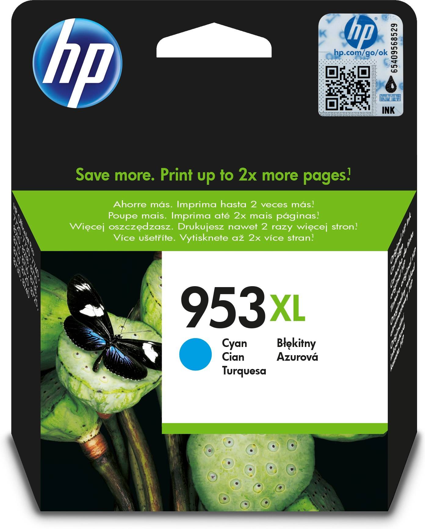 Rca Informatique - Image du produit : INK CARTRIDGE NO 953XL CYAN DE/FR/BE/NL/UK/IT/SE