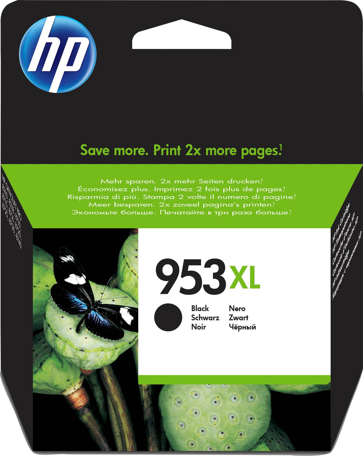 Rca Informatique - image du produit : INK CARTRIDGE NO 953XL BLACK DE/FR/BE/NL/UK/IT/SE