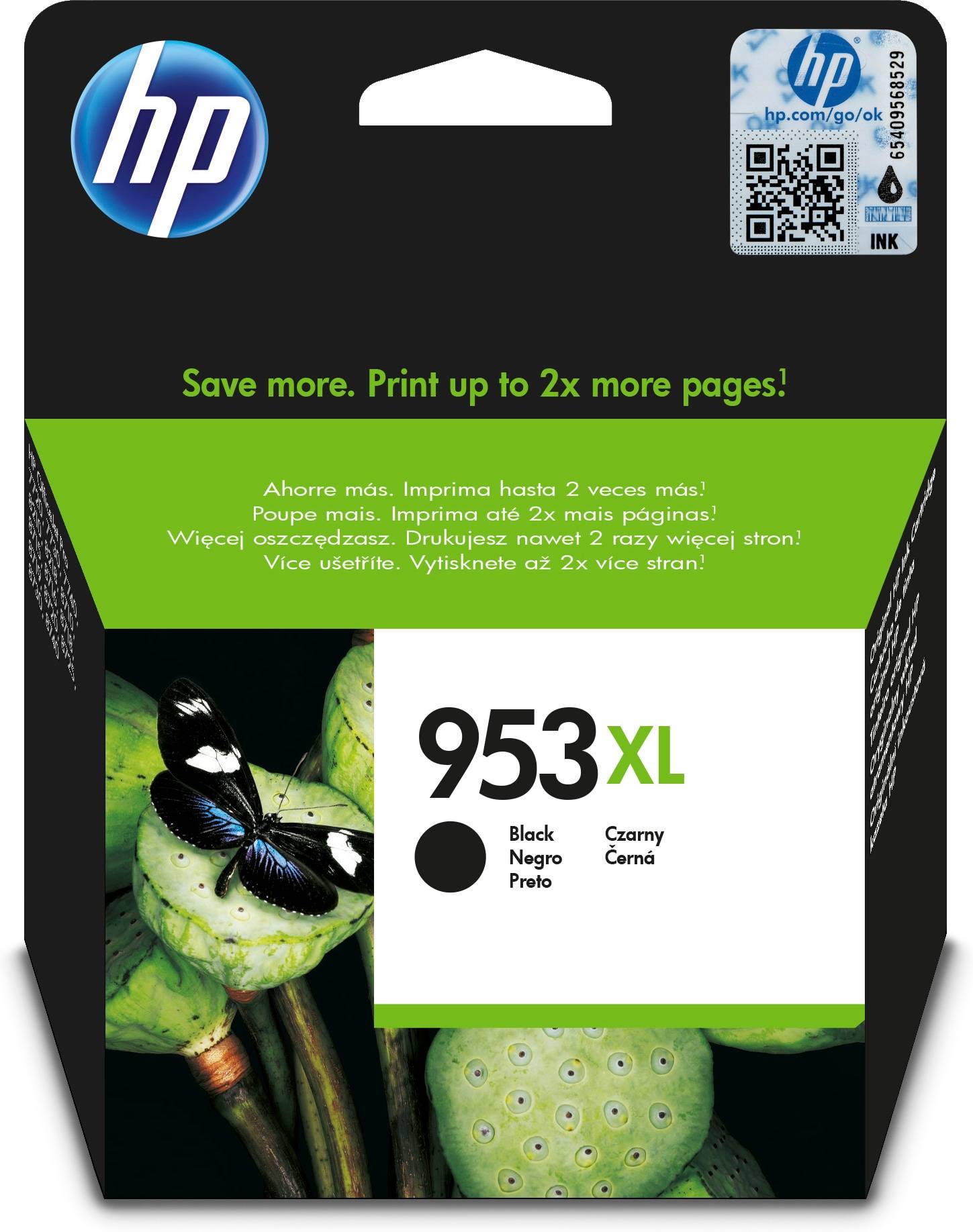 Rca Informatique - image du produit : INK CARTRIDGE NO 953XL BLACK DE/FR/BE/NL/UK/IT/SE