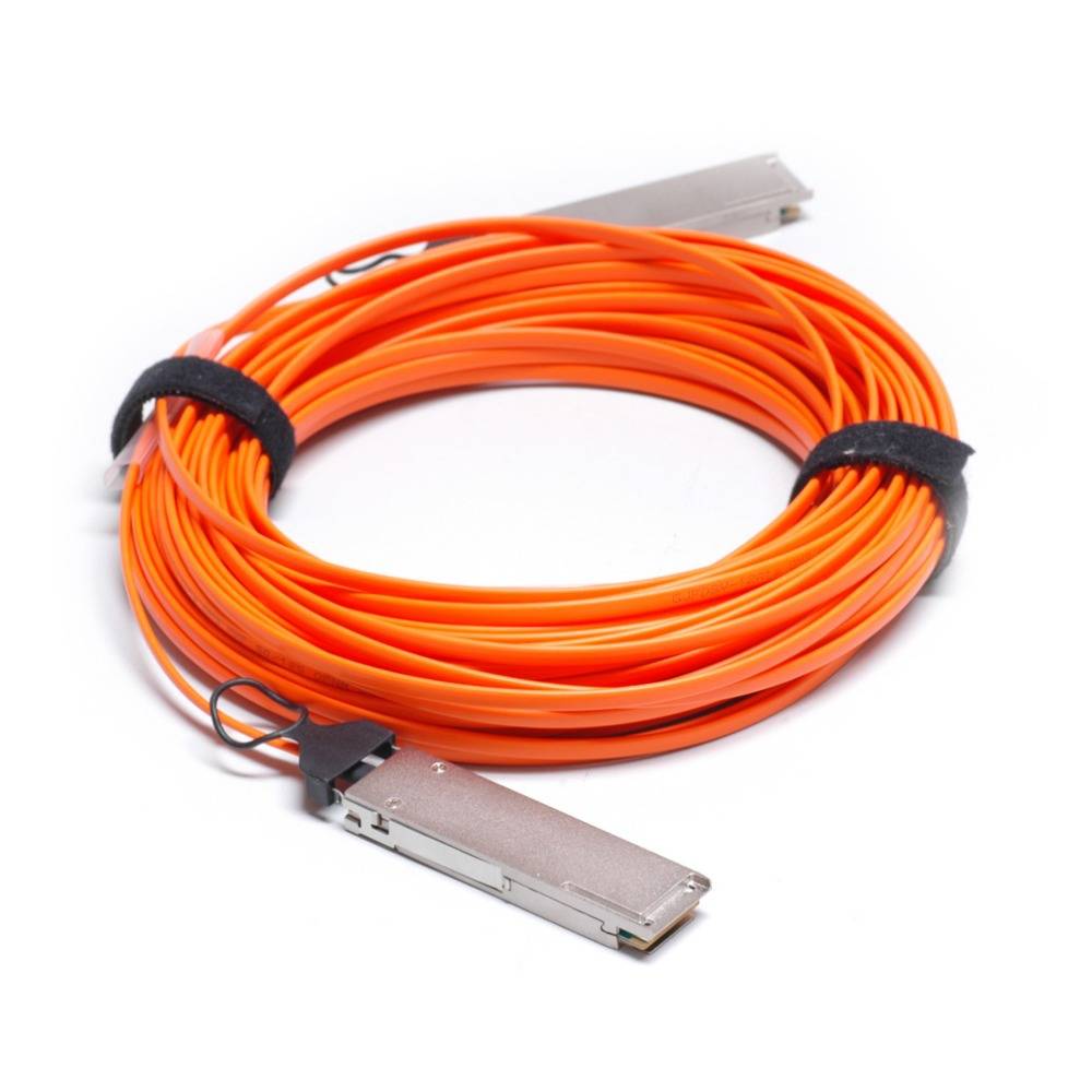 Rca Informatique - Image du produit : 100GBASE QSFP ACTIVE OPTICAL CABLE 10M