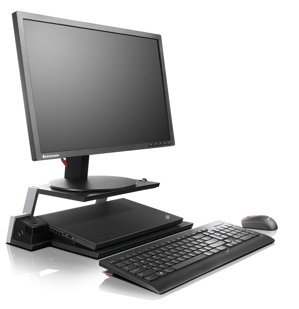 Rca Informatique - image du produit : LENOVO DUAL PLATFORM STAND NOTEBOOK AND MONITOR STAND