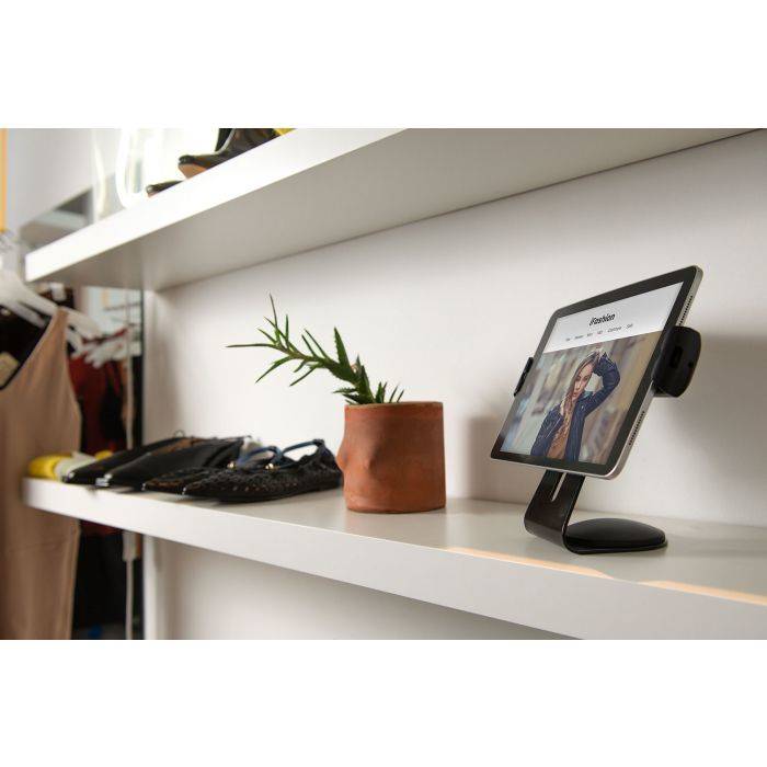 Rca Informatique - image du produit : UNIVERSASL CLINGSTAND BLACK ALL TABLETS