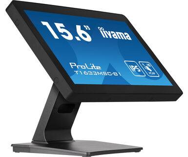 Rca Informatique - image du produit : T1633MSC-B1 15.6IN CAP TOUCH IPS/FHD/450CD/HDMI/DP/2USB HUB