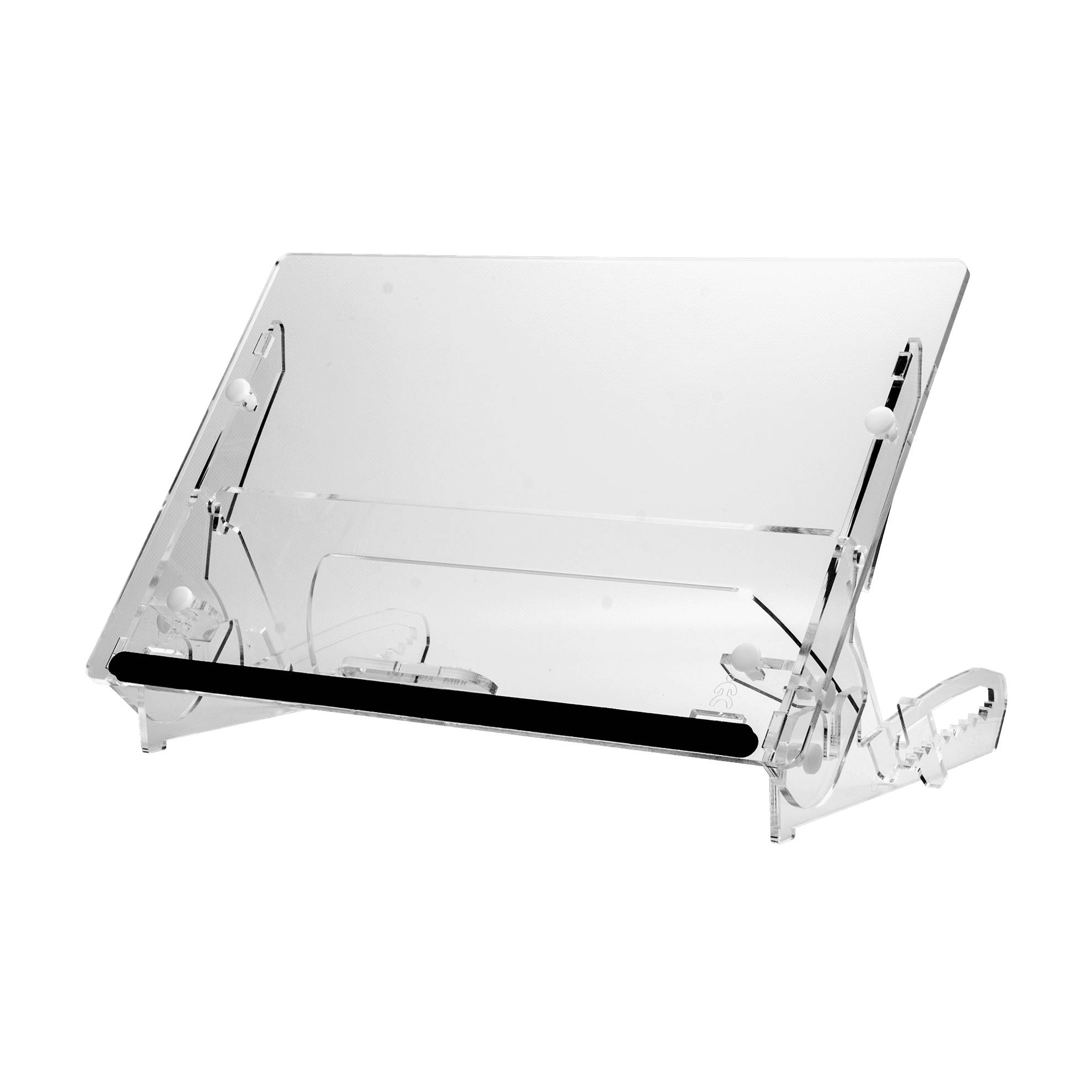 Rca Informatique - image du produit : GO FLEX DOCUMENT HOLDER MEDIUM ADJUSTABLE/TRANSPARENT