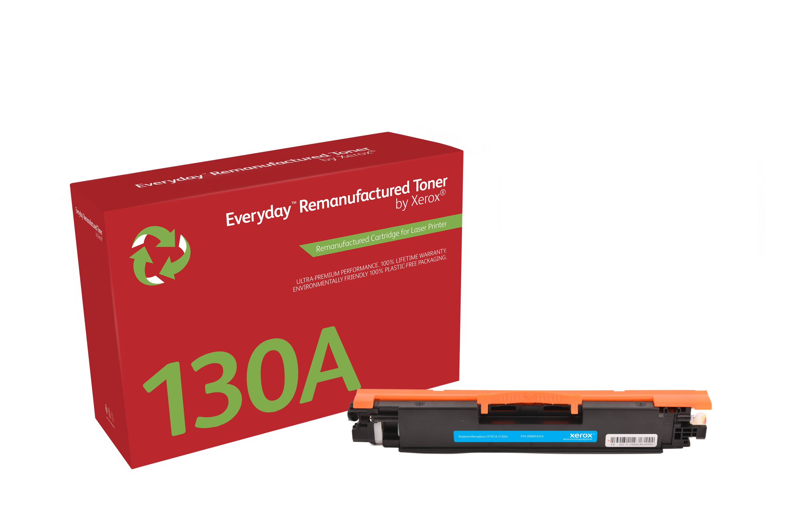 Rca Informatique - Image du produit : HP 130A CYAN TONER CARTRIDGE HP CLJ PRO M176 MFP M177 MFP