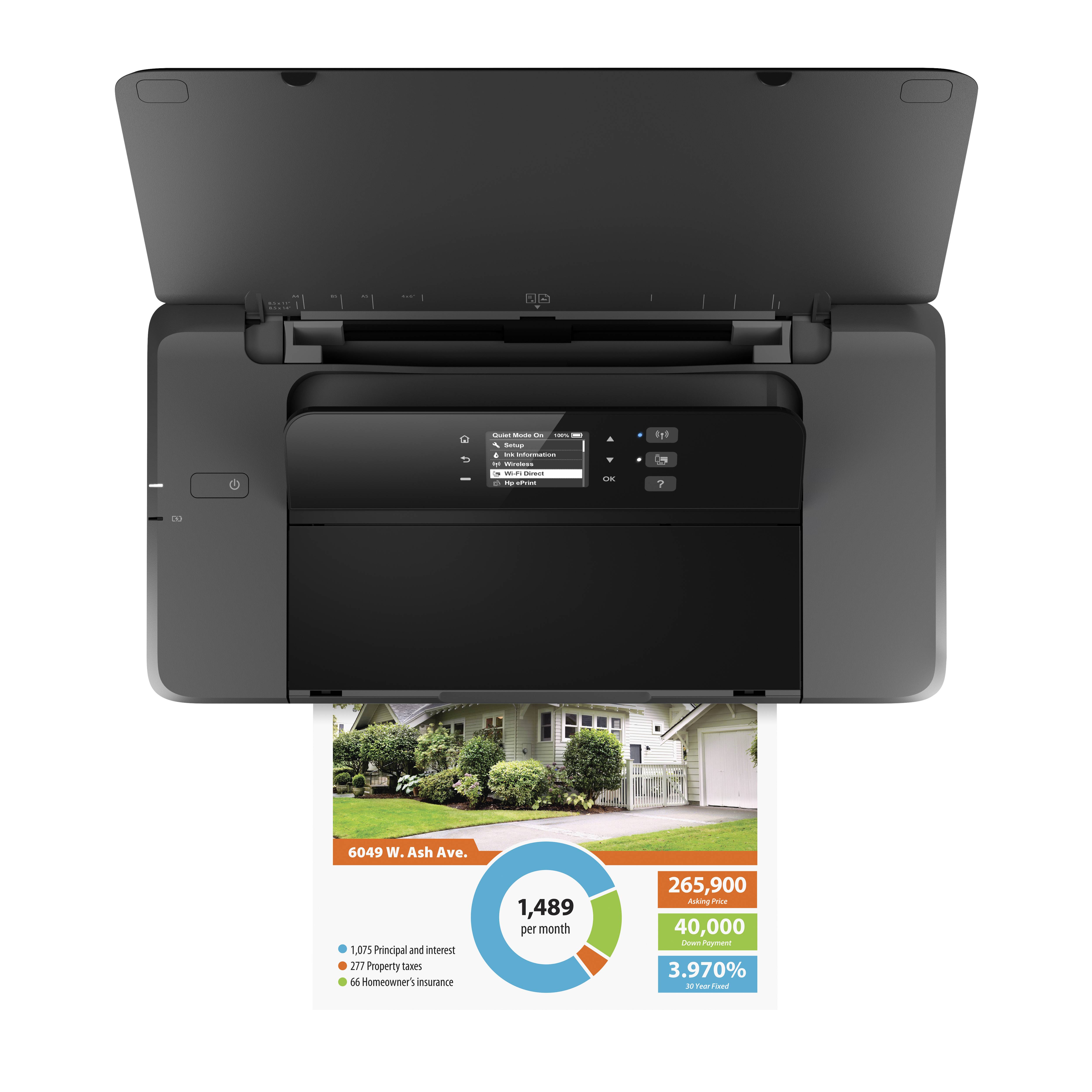 Rca Informatique - image du produit : OFFICEJET 200 MOBILE 20PPM A4 MOBILE 20PPM A4