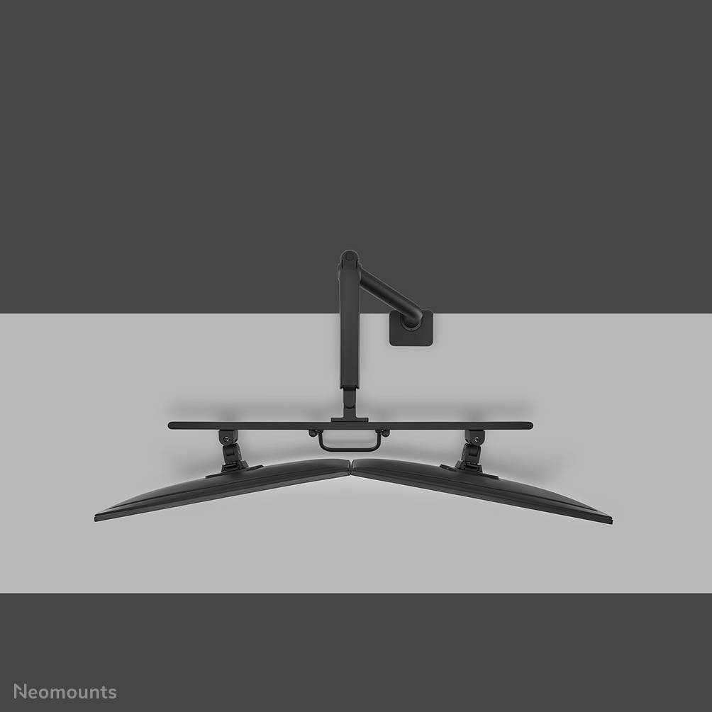 Rca Informatique - image du produit : NEOMOUNTS SELECT DESK MOUNT DOUBLE DISPLAY CROSSBAR (TOPFIX