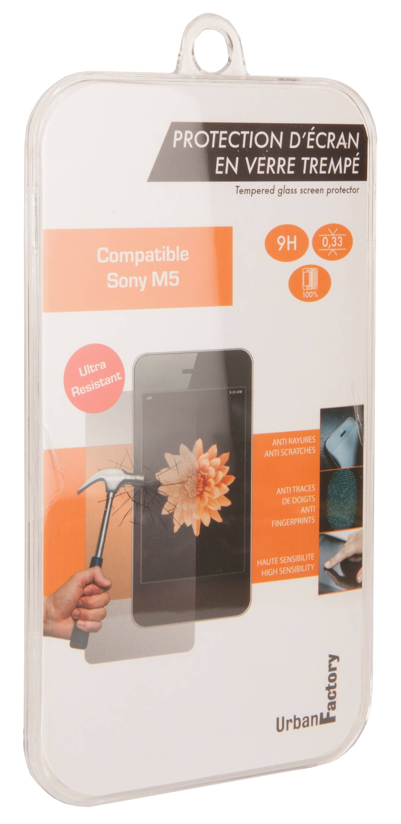 Rca Informatique - image du produit : TEMPERED GLASS PROTECT SCREEN SONY M5