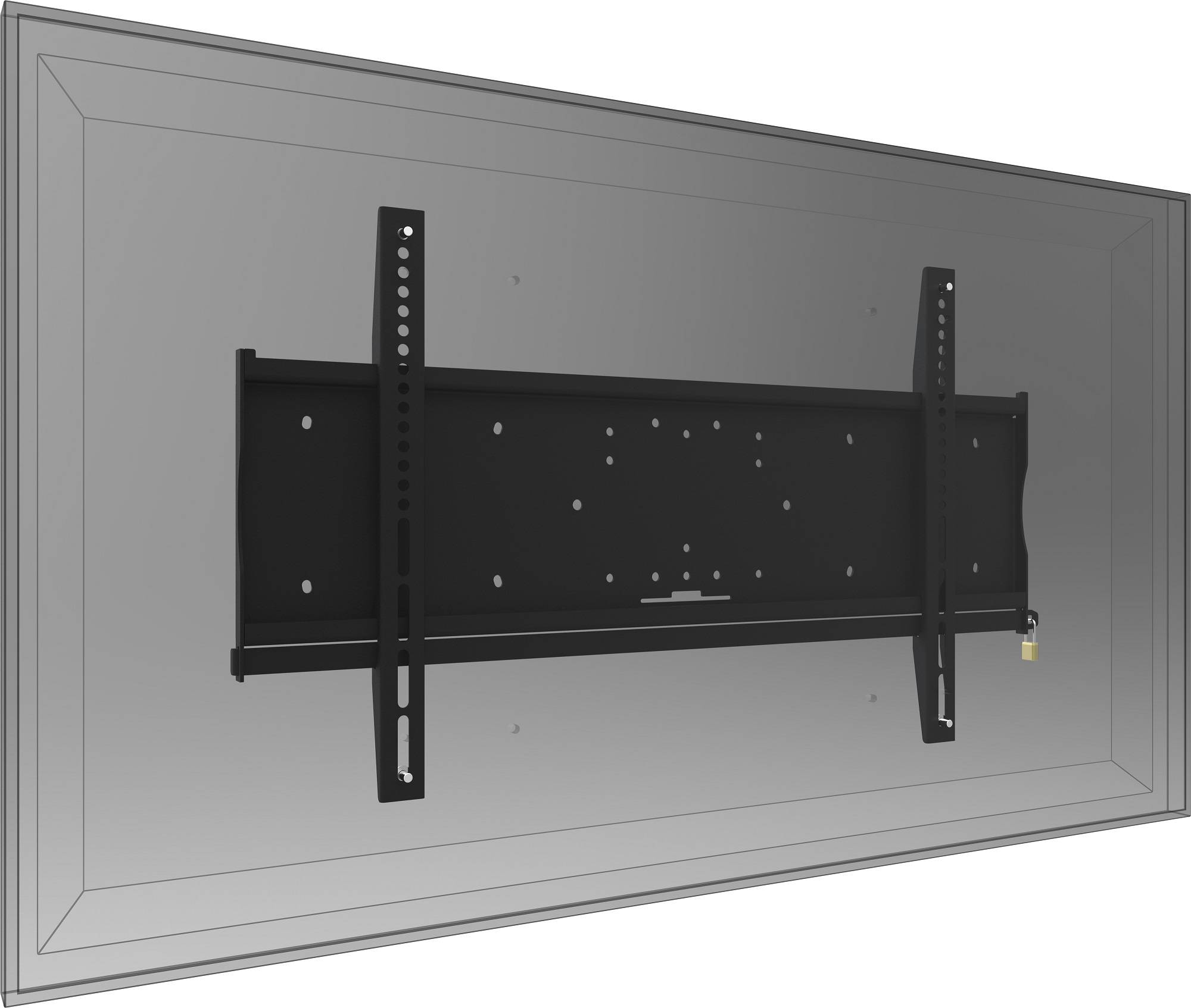 Rca Informatique - image du produit : MD 052B2000 WALLMOUNT FLAT MAX. 805X466MM 125KG