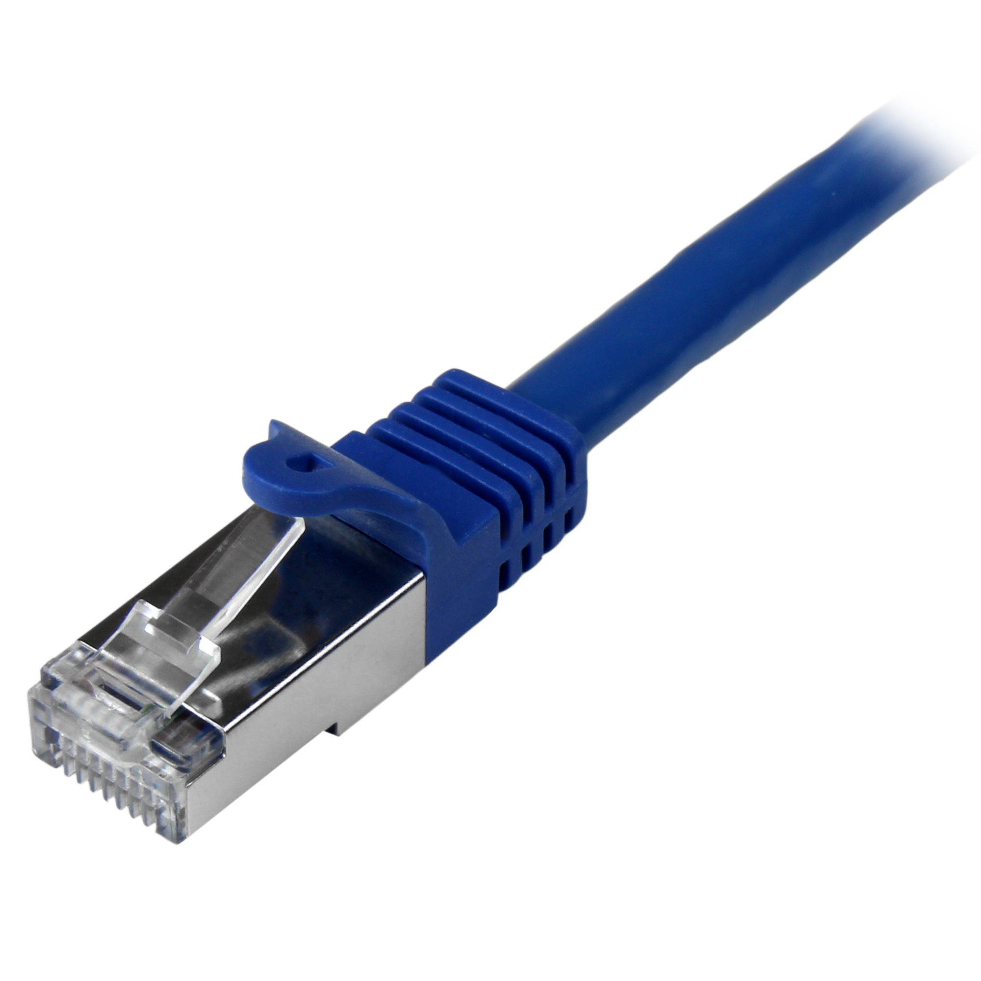 Rca Informatique - image du produit : CABLE RESEAU CAT6 SFTP SANS CROCHET DE 3 M - M/M - BLEU