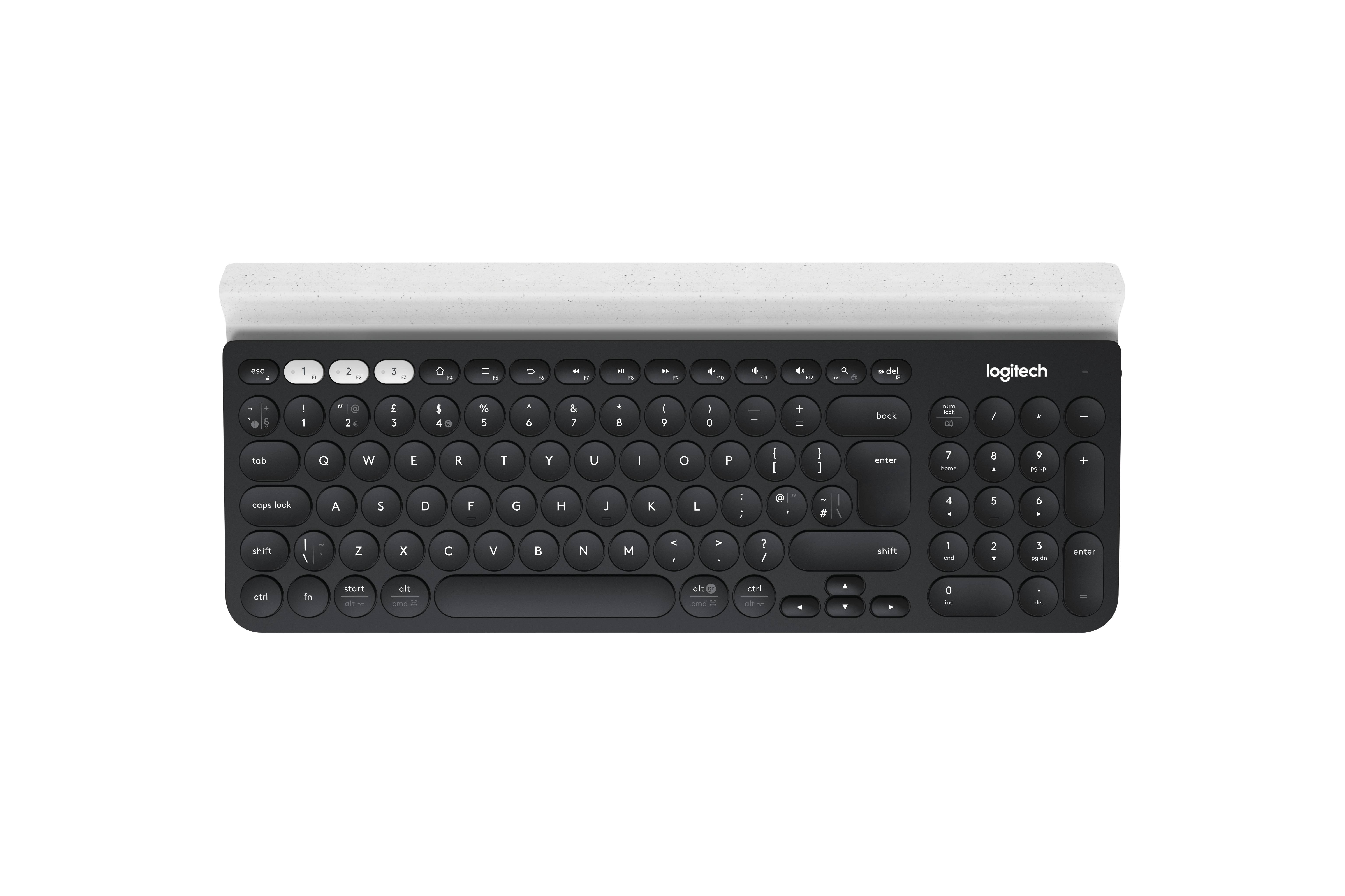 Rca Informatique - image du produit : K780 MULTI-DEVICE BLUETOOTH KEYB. ITA-2.4GHZ/BT-MEDITER