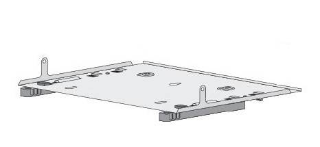 Rca Informatique - image du produit : DIN RAIL KIT FOR THE IR809