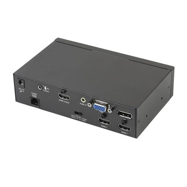 Rca Informatique - image du produit : SWITCH ET CONVERTISSEUR DP VGA ET 2X HDMI VERS HDMI - 4K