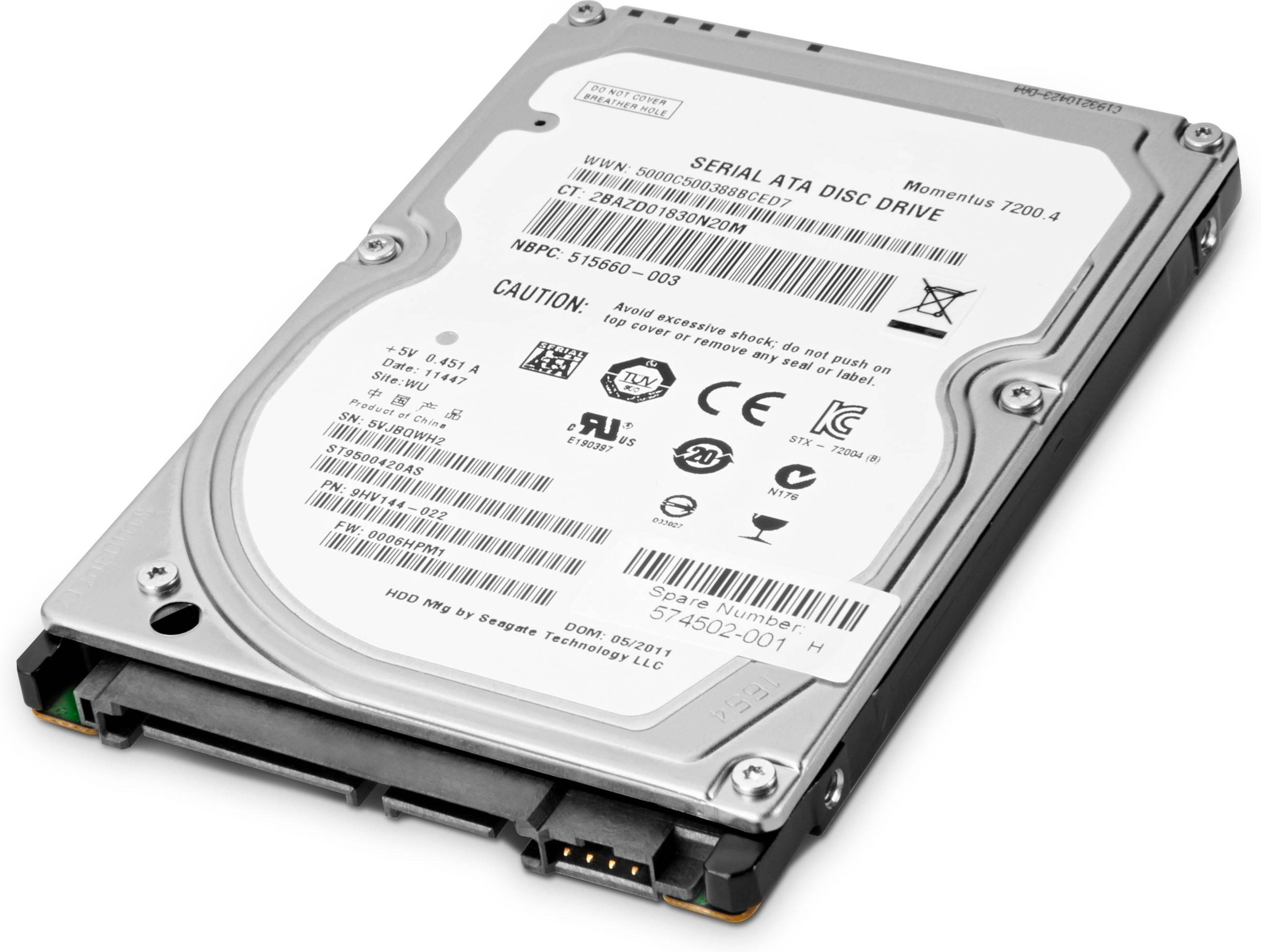 Rca Informatique - image du produit : HP 1TB ENTERPRISE SATA 7200 HDD F/ DEDICATED WORKSTATION