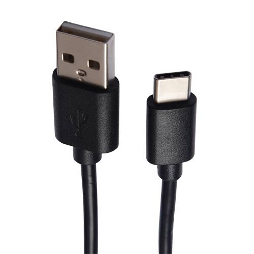 Rca Informatique - image du produit : USB 2.0 A TO USB-C CABLE 2M BLK 480MBPS 3A PWR AND DATA CABLE
