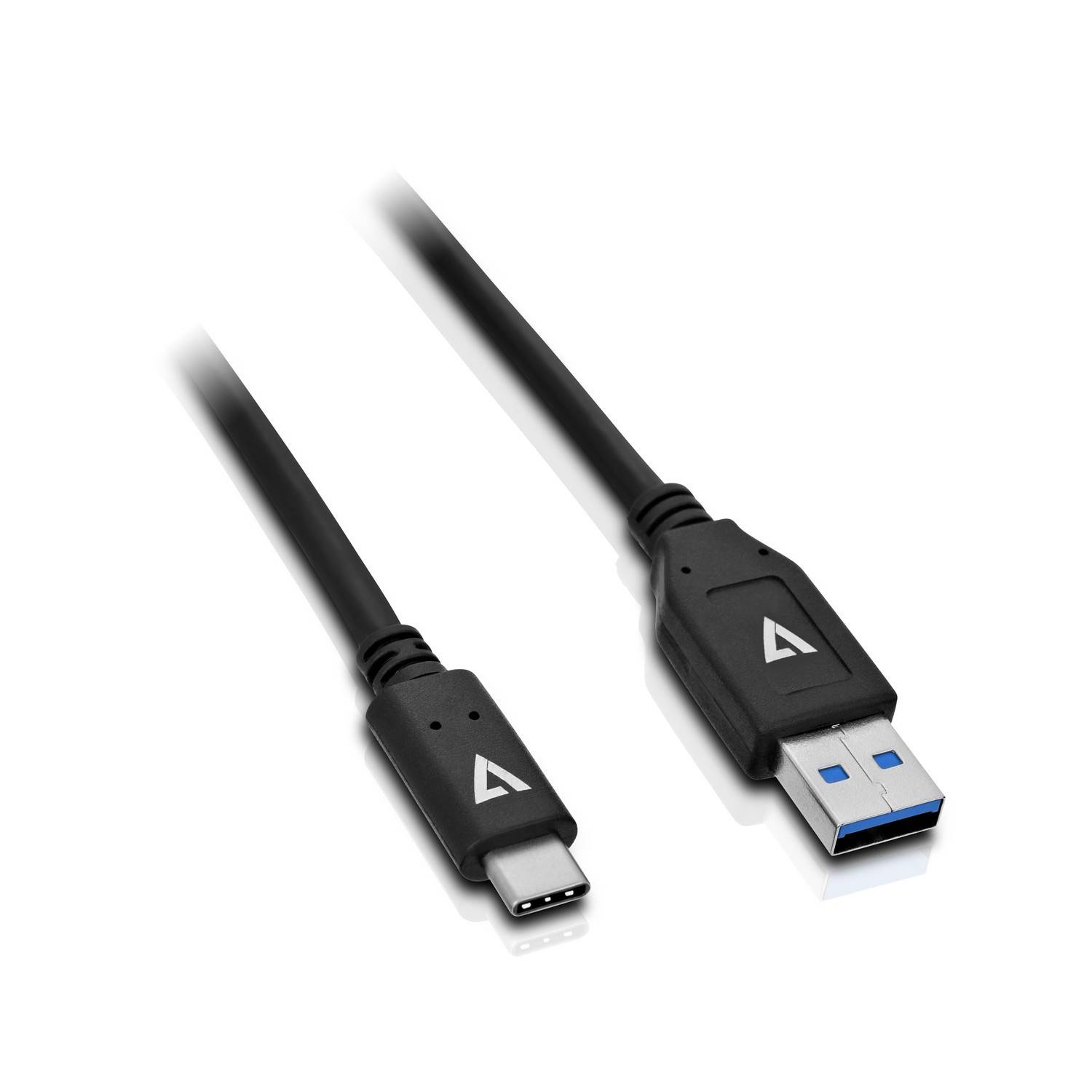 Rca Informatique - Image du produit : USB 2.0 A TO USB-C CABLE 1M BLK 480MBPS 3A PWR AND DATA CABLE