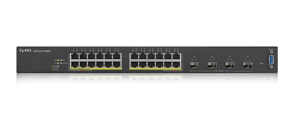 Rca Informatique - image du produit : XGS2210-28HP 24 PORT GIGABIT L2 MANAGED POE