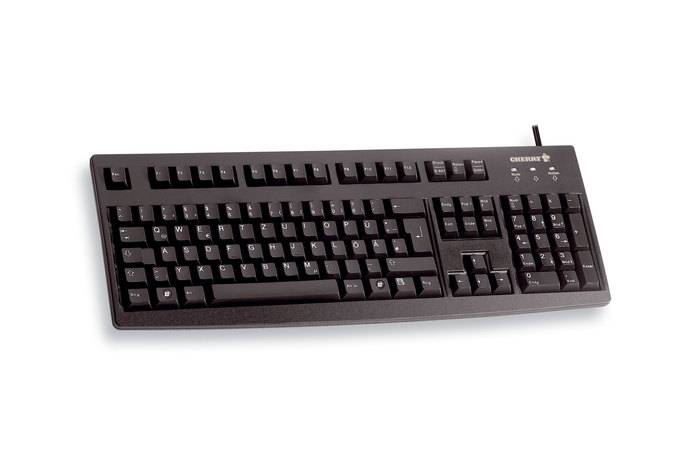 Rca Informatique - Image du produit : KEYBOARD USB W95 US BLACK NTK 104 KEYS