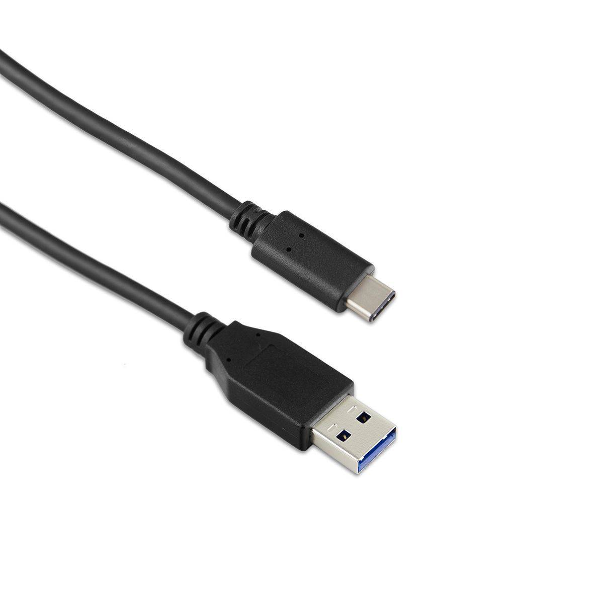 Rca Informatique - image du produit : USB-C TO USB-C 10GBPS HIGH SPEED 3.1 1M CABLE BLACK