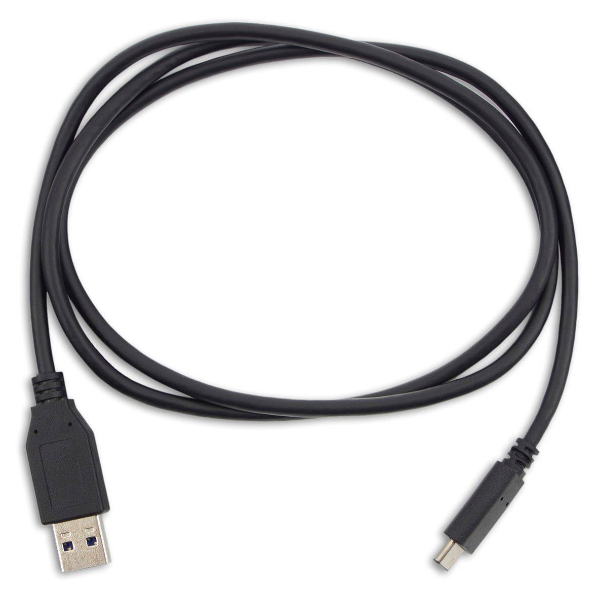 Rca Informatique - image du produit : USB-C TO USB-C 10GBPS HIGH SPEED 3.1 1M CABLE BLACK