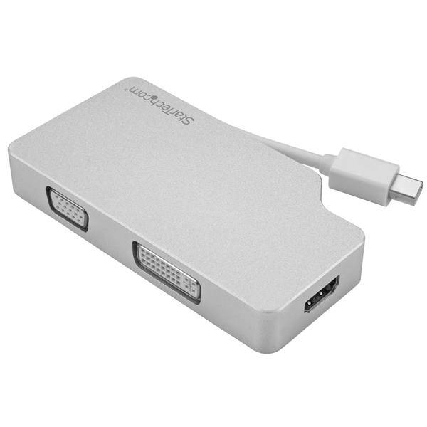 Rca Informatique - Image du produit : ADAPTATEUR AUDIO/VIDEO 3 EN 1 MINI DP VERS VGA DVI HDMI - 4K