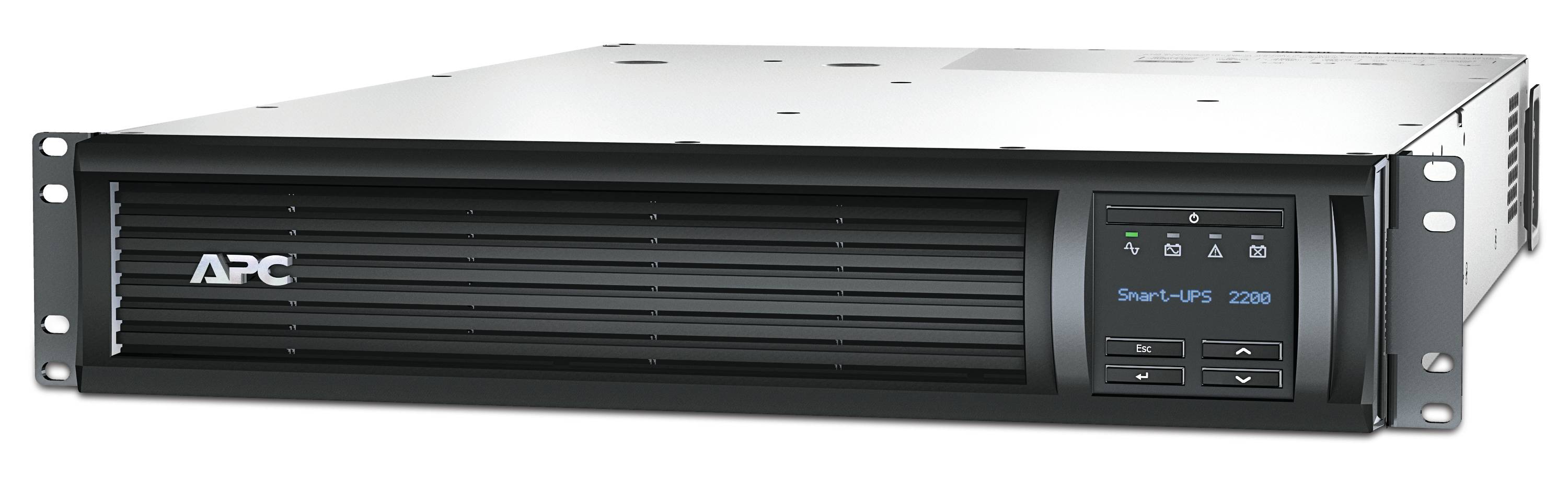 Rca Informatique - image du produit : SMART-UPS 2200VA LCD RM 2U 230V WITH SMARTCONNECT IN IN