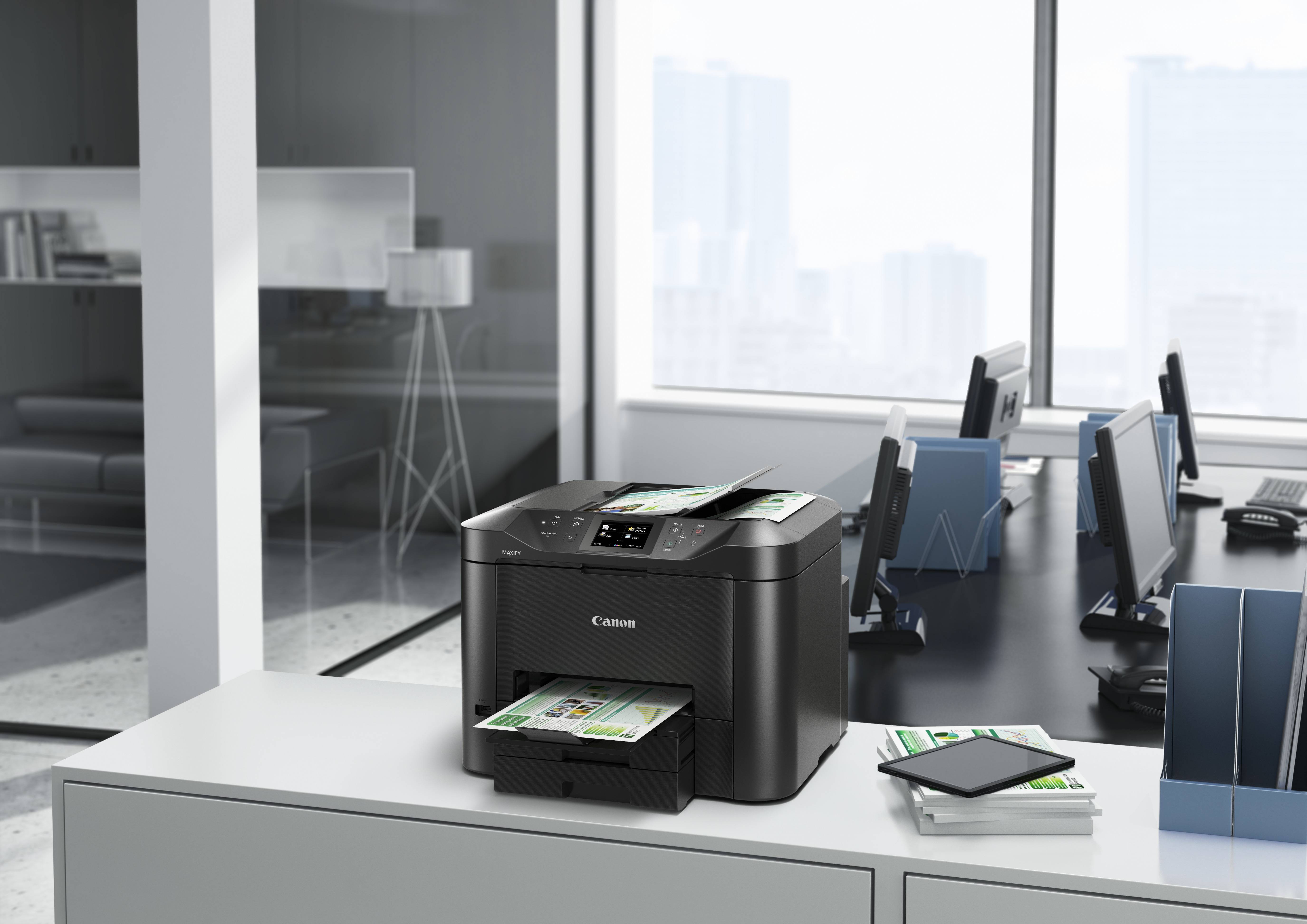 Rca Informatique - image du produit : MAXIFY MB5450 MFP 24/15.5 PPM WIFI ETHERNET