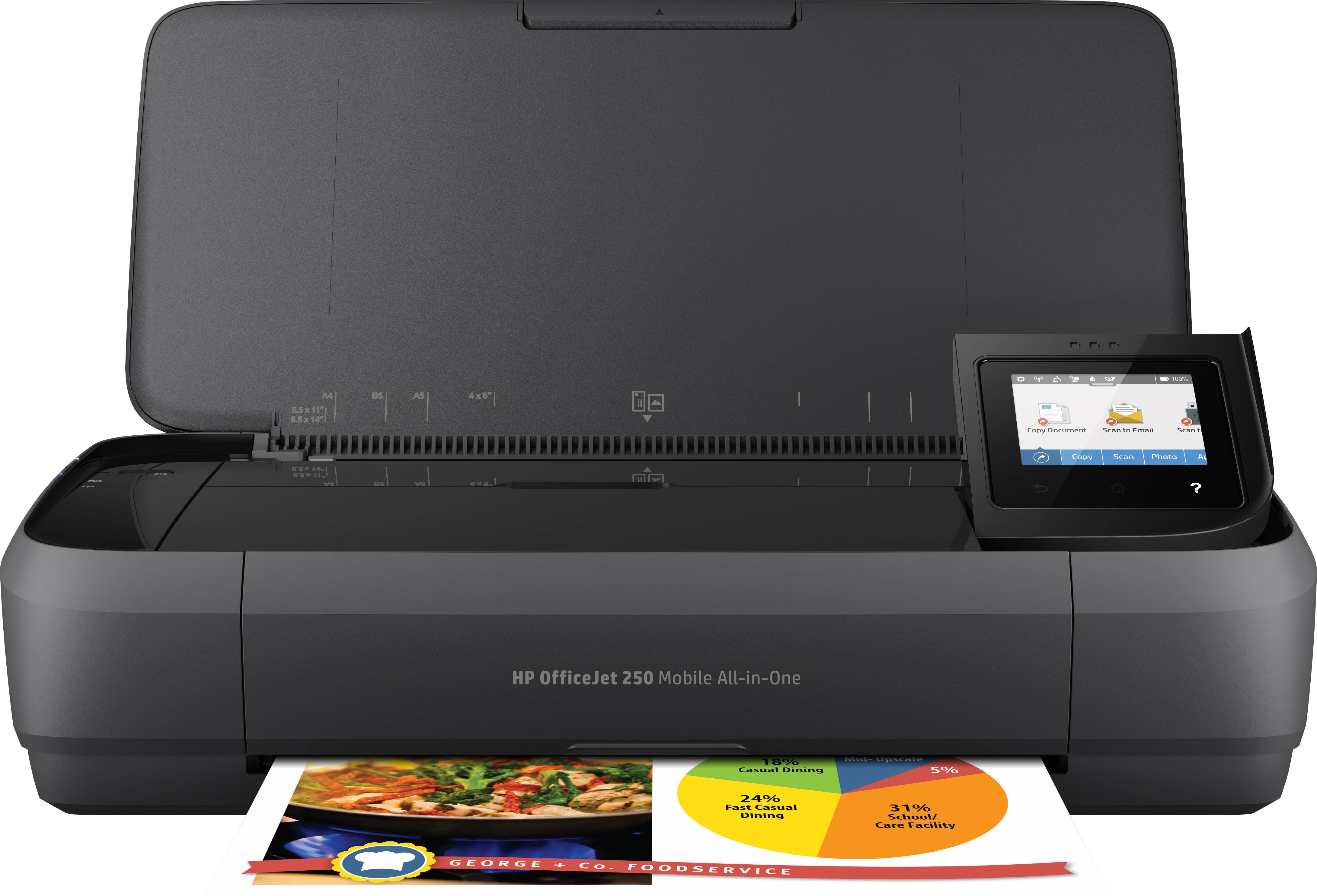 Rca Informatique - image du produit : OFFICEJET 250 MFP MOBILE 20PPM A4