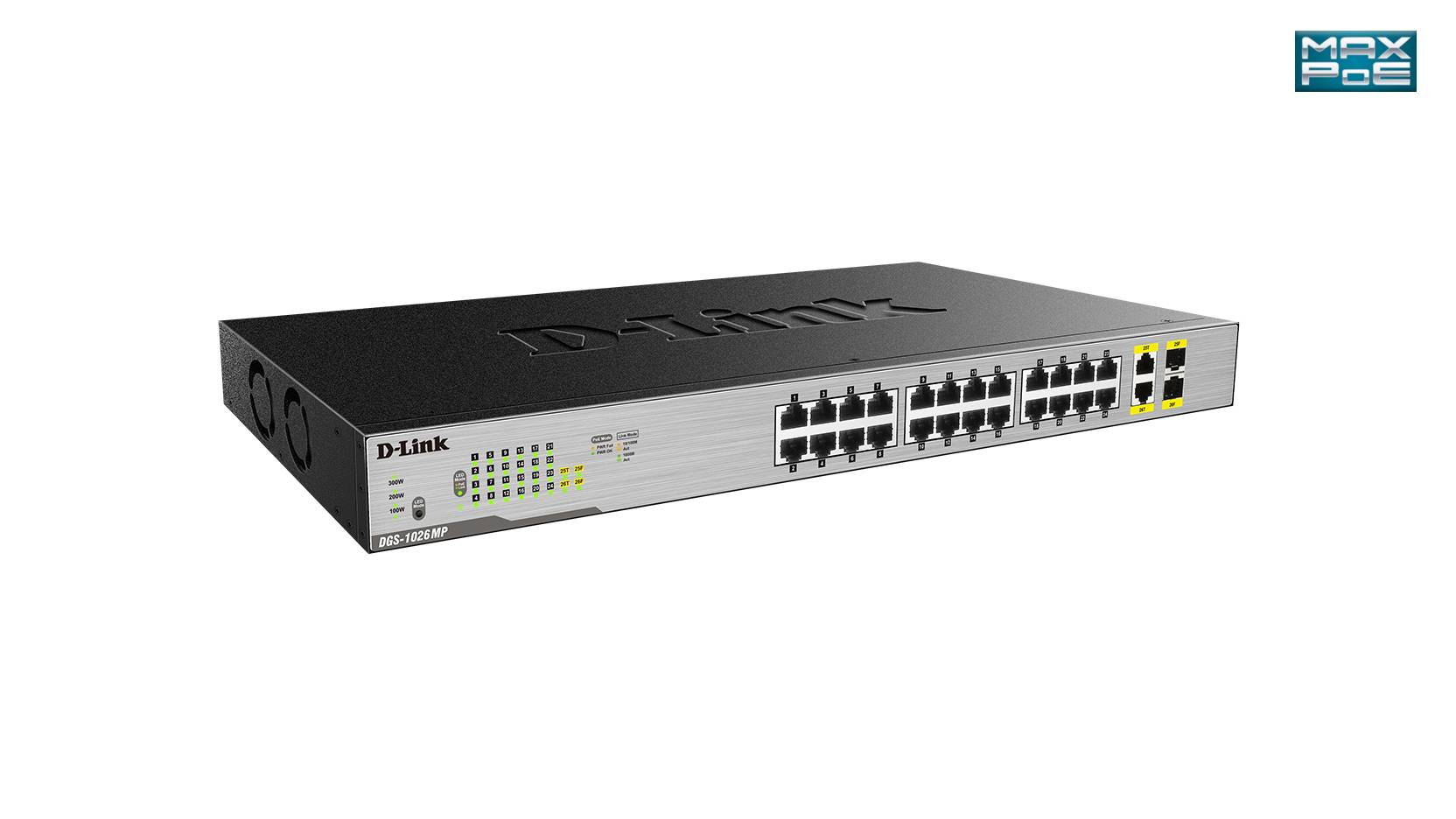 Rca Informatique - image du produit : 26-PORT LAYER2 POE+ GB SWITCH IN