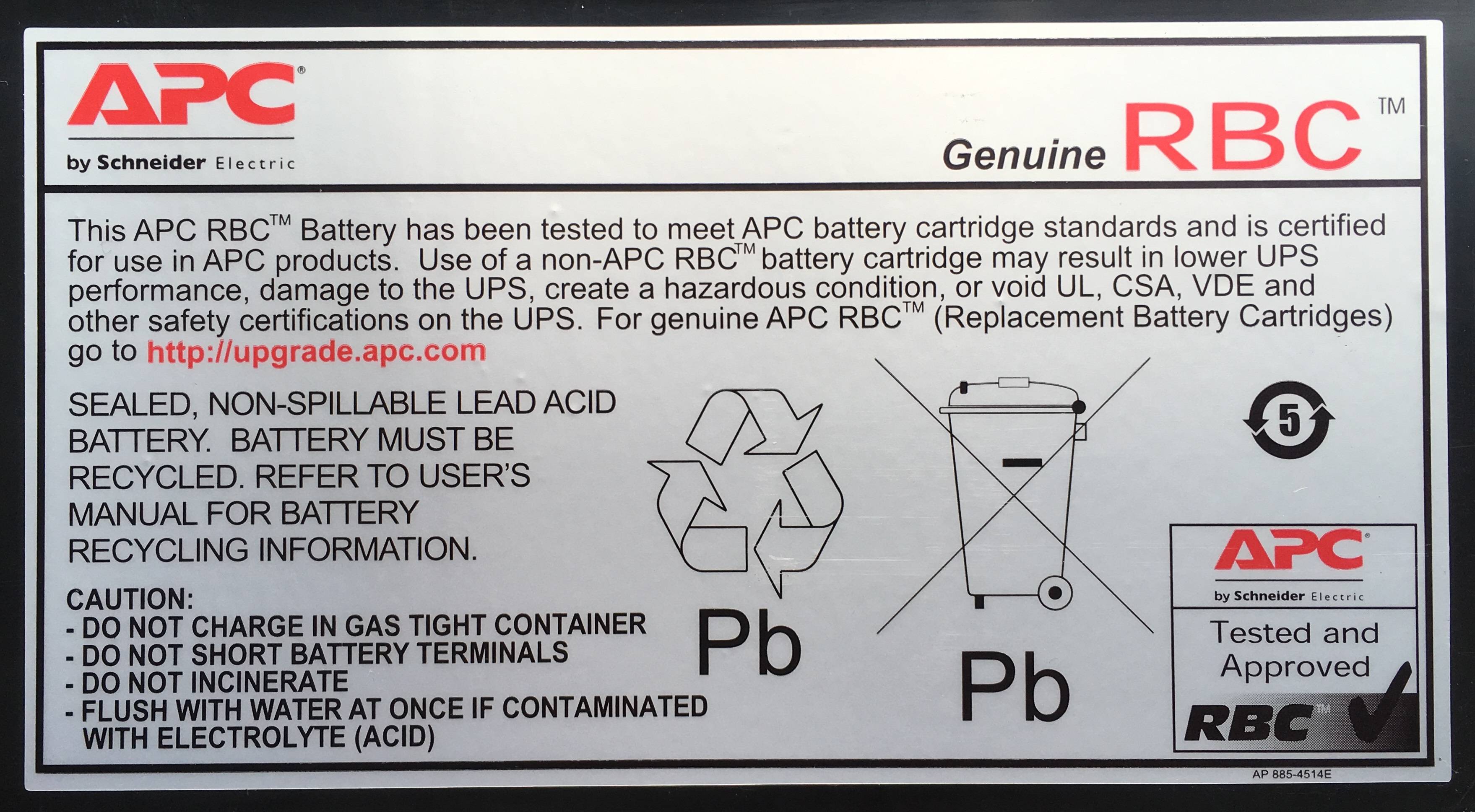 Rca Informatique - image du produit : REPLACABLE BATTERY FOR SU1400RMI2U