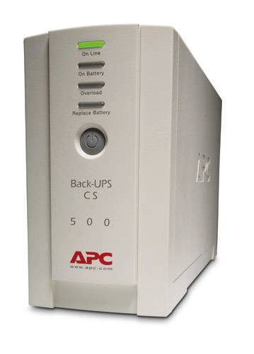 Rca Informatique - image du produit : BACK-UPS 500CS 500VA 300W IN IN