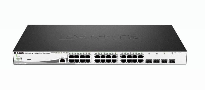 Rca Informatique - Image du produit : 28-PORT LAYER2 POE+ GIGABIT SMART MANAGED SWITCH