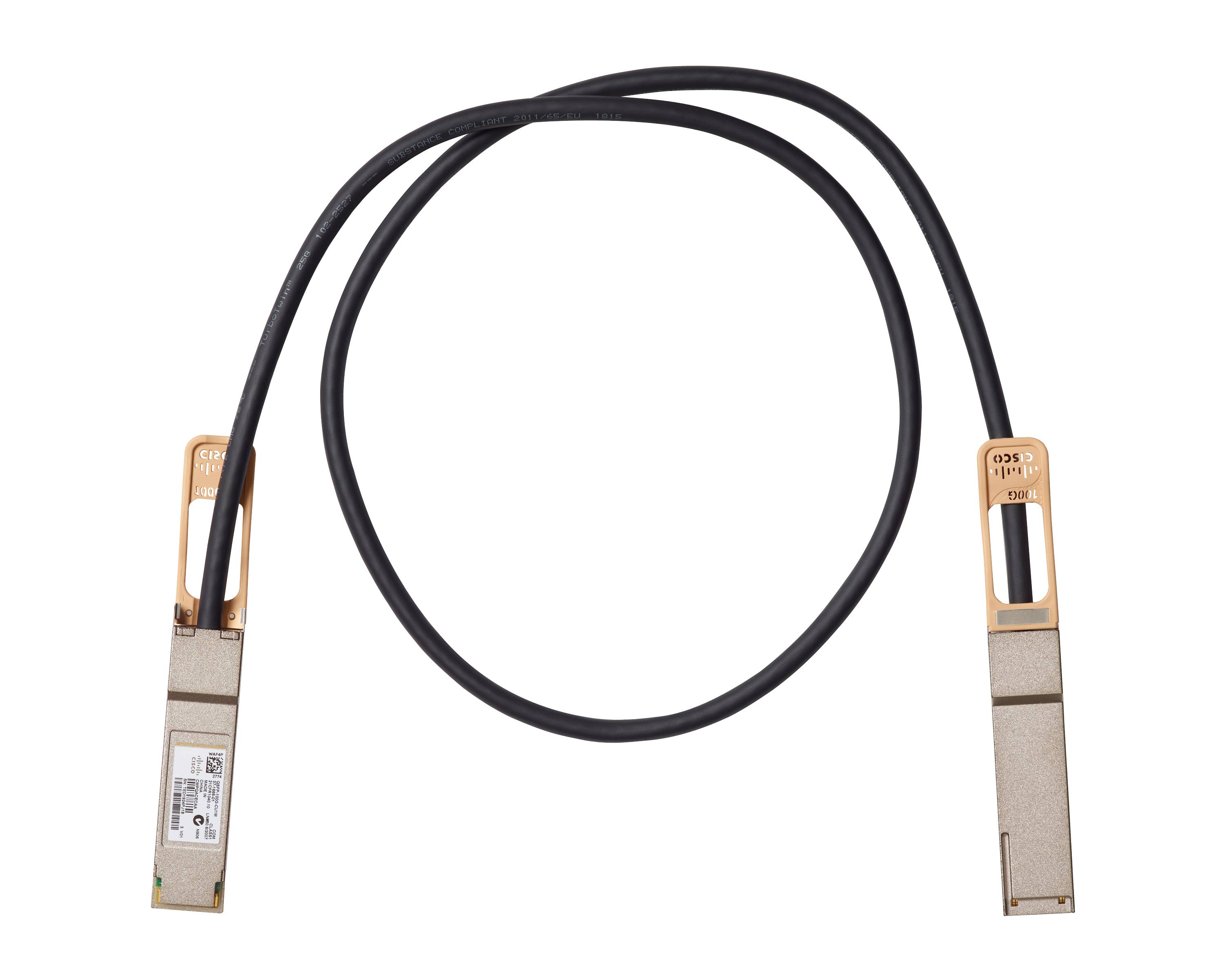 Rca Informatique - image du produit : 100GBASE-CR4 PASSIVE COPPER CABLE 3M